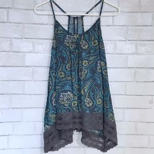 Mossimo Patterned Boho Tank Top